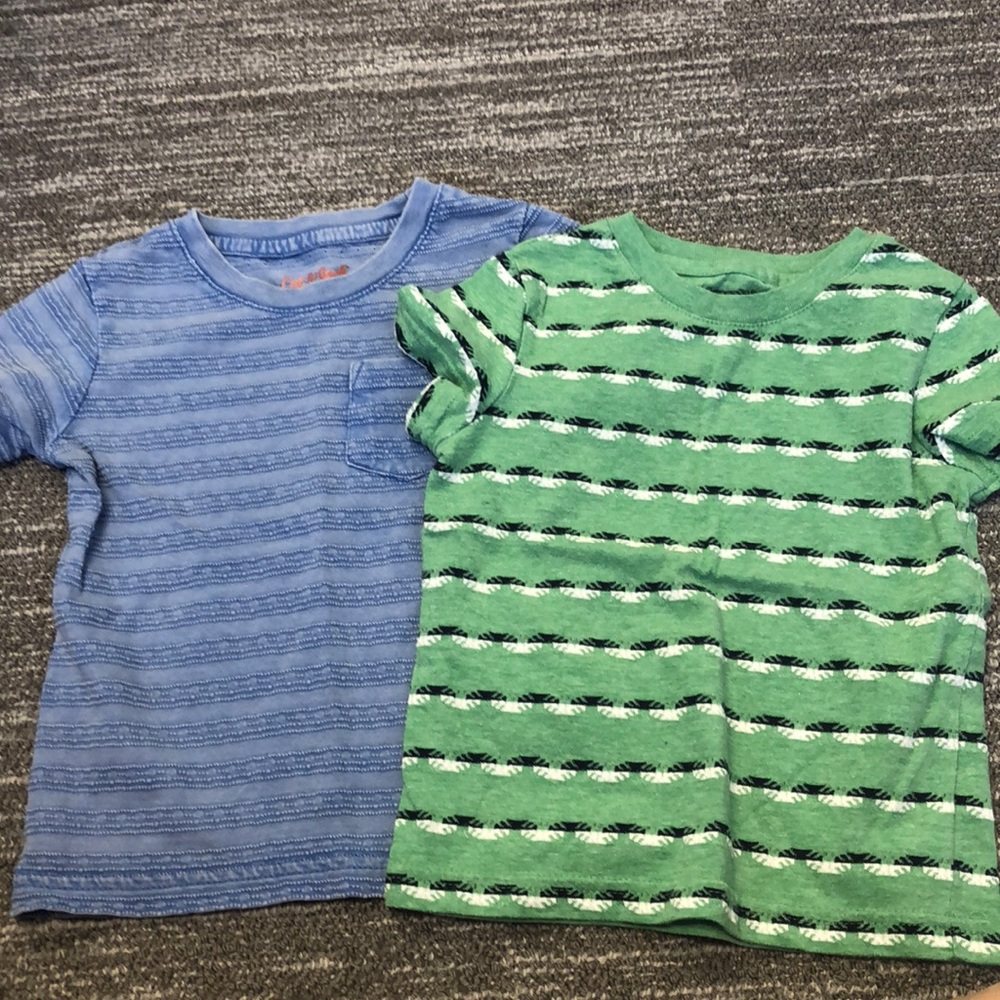 Adorable Cat&Jack t shirts! Size 18M